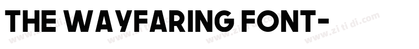 The Wayfaring Font字体转换